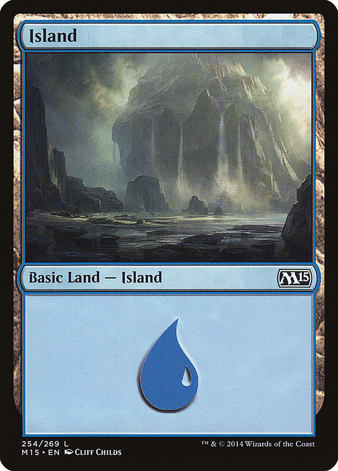 Island (254) [Magic 2015] Foil