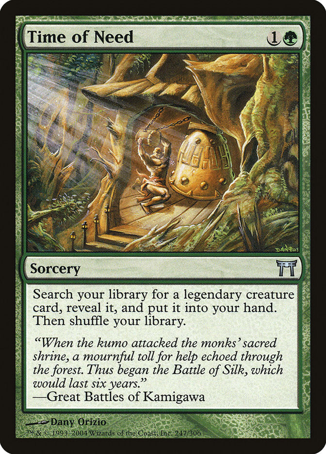 Time of Need [Champions of Kamigawa] Foil