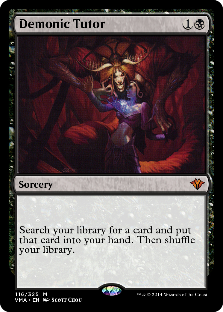 Demonic Tutor  [Vintage Masters]