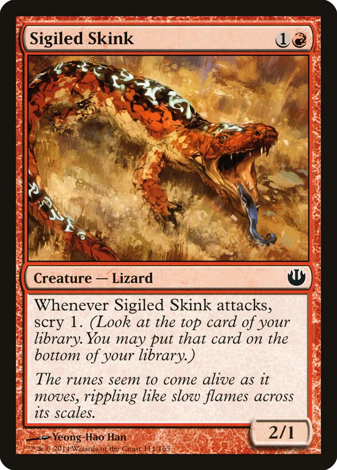 Sigiled Skink [Journey into Nyx] Foil