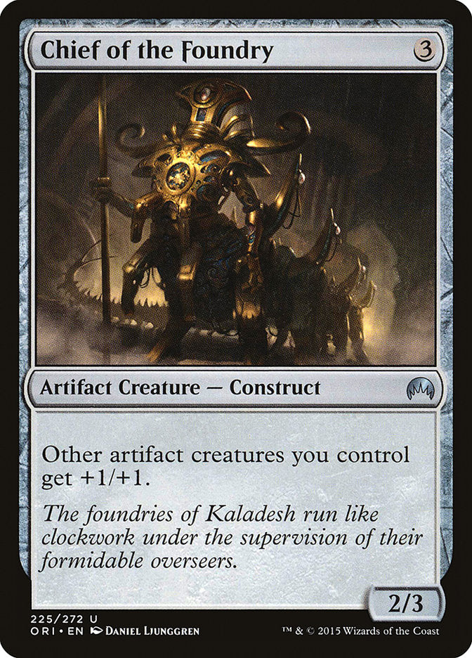 Chief of the Foundry [Magic Origins] Foil