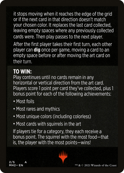 Foraging Squirrels // Foraging Squirrels (cont'd)  [Modern Horizons 2 Minigames] Foil