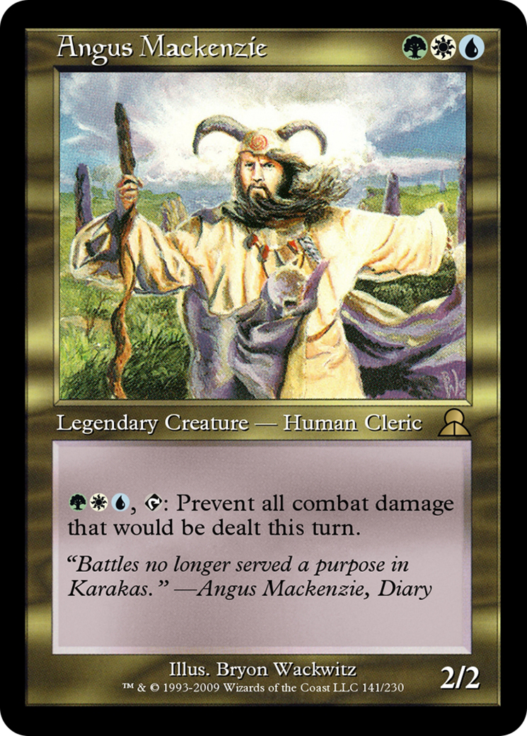 Angus Mackenzie  [Masters Edition III] Foil