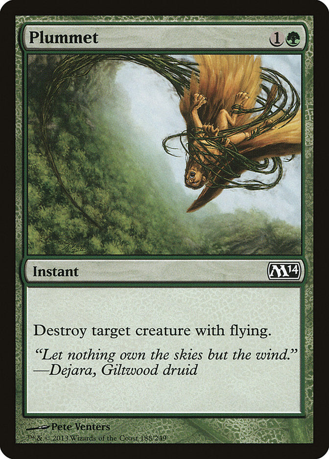 Plummet [Magic 2014] Foil