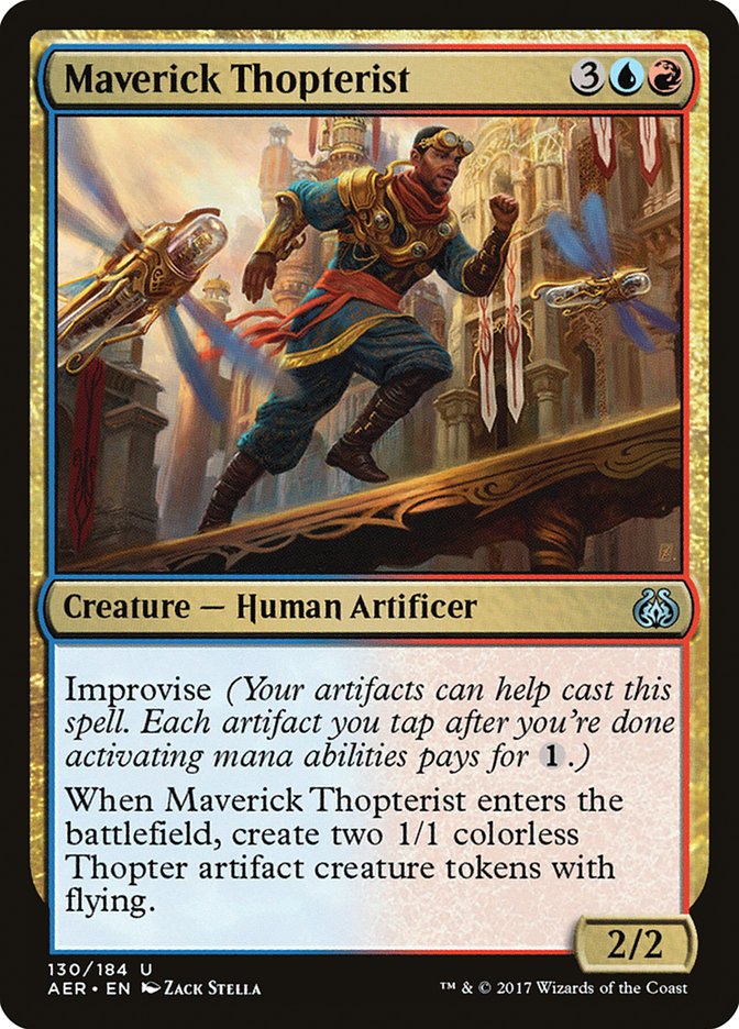 Maverick Thopterist [Aether Revolt] Foil