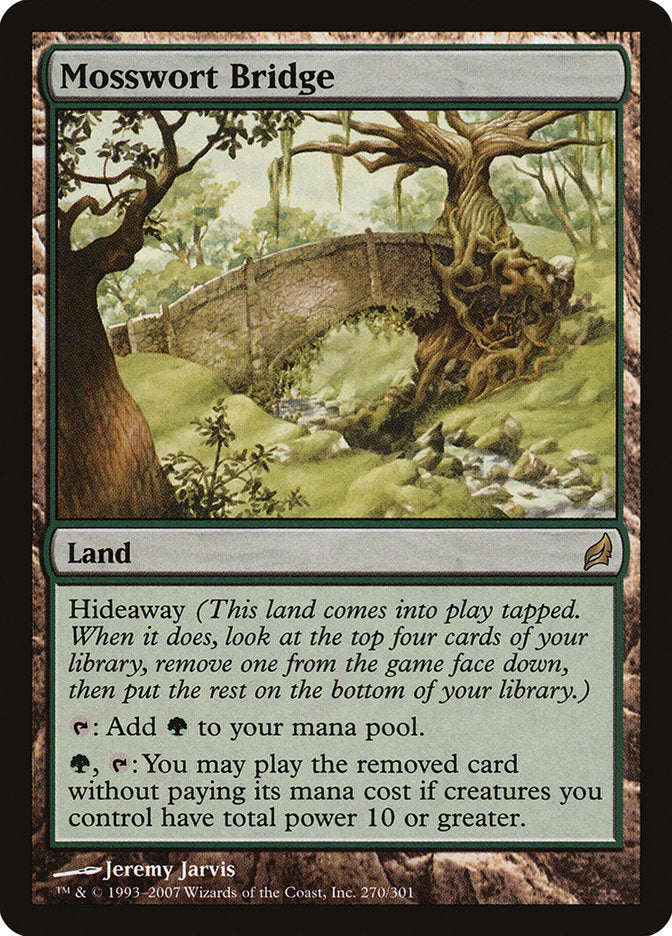 Mosswort Bridge [Lorwyn] Foil