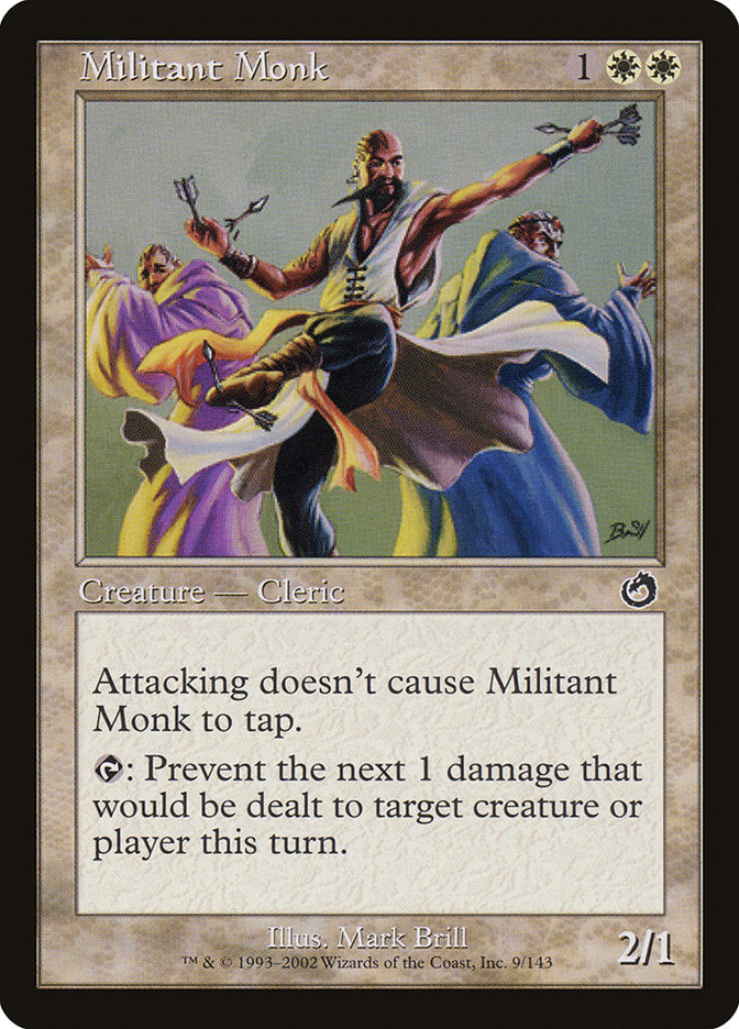 Militant Monk [Torment] Foil