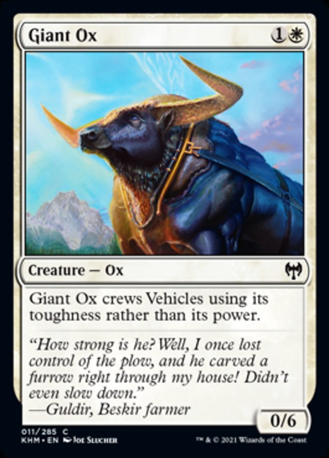 Giant Ox [Kaldheim] Foil