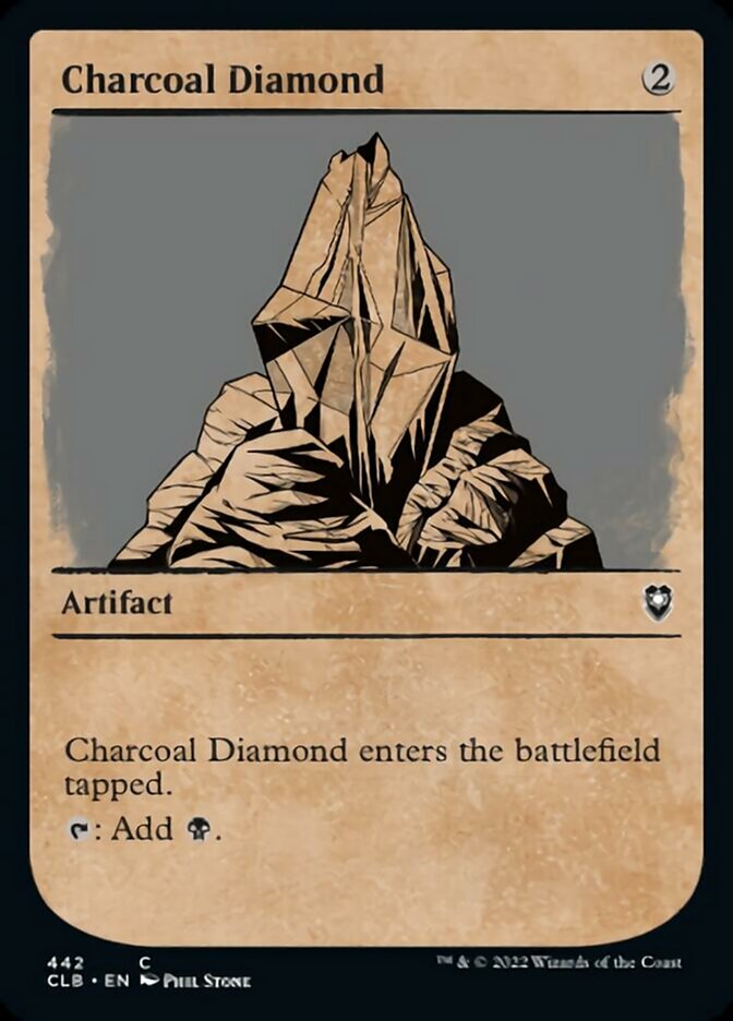 Charcoal Diamond (Showcase) [Commander Legends: Battle for Baldur's Gate] Foil