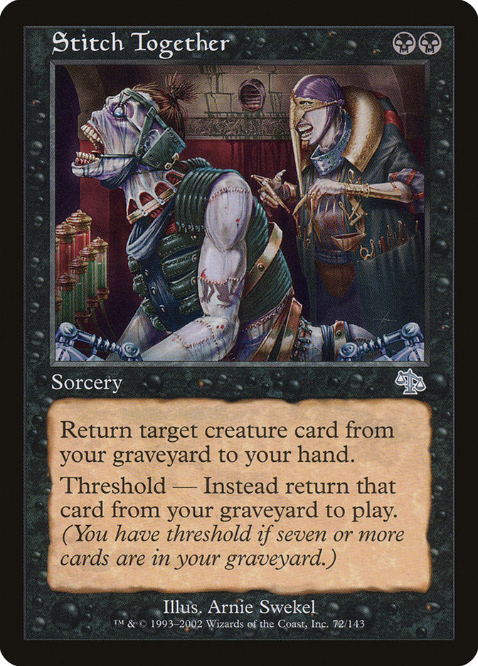 Stitch Together [Judgment] Foil