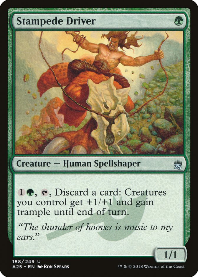 Stampede Driver [Masters 25] Foil