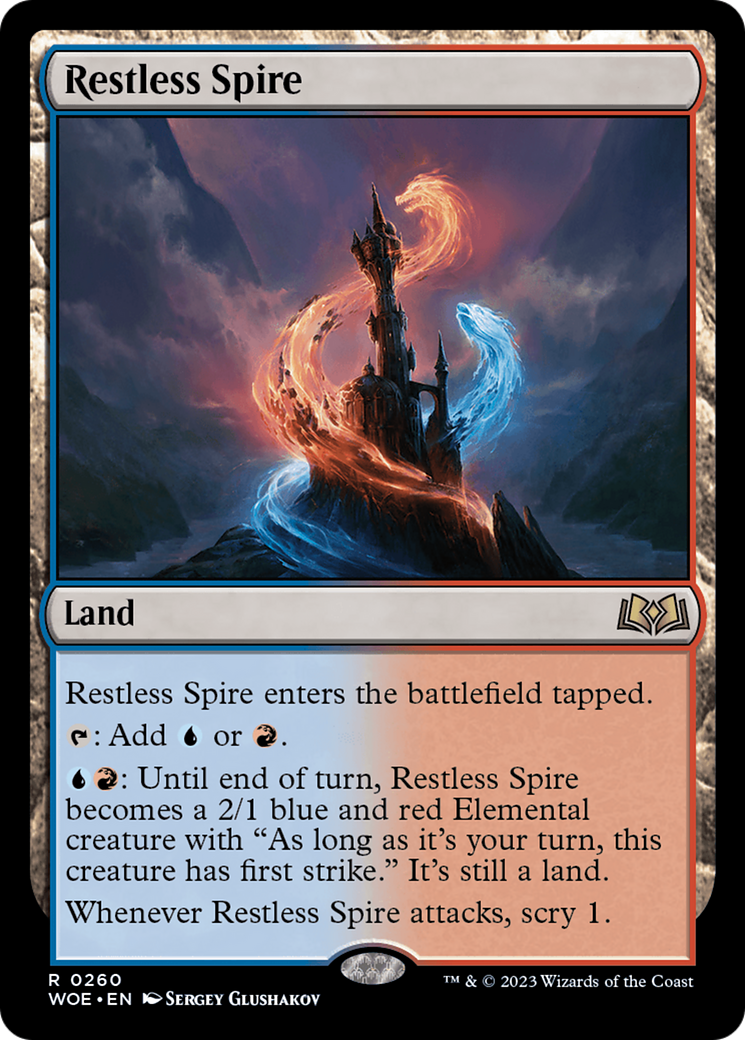 Restless Spire [Wilds of Eldraine] Foil