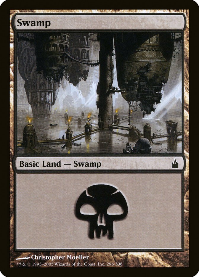 Swamp (296) [Ravnica: City of Guilds] Foil