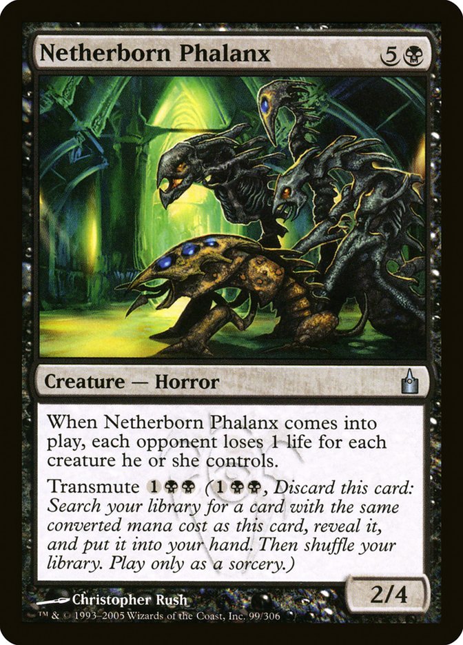 Netherborn Phalanx [Ravnica: City of Guilds] Foil