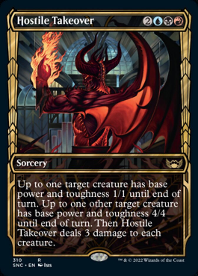 Hostile Takeover (Showcase Golden Age) [Streets of New Capenna] Foil