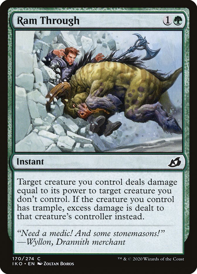Ram Through [Ikoria: Lair of Behemoths] Foil
