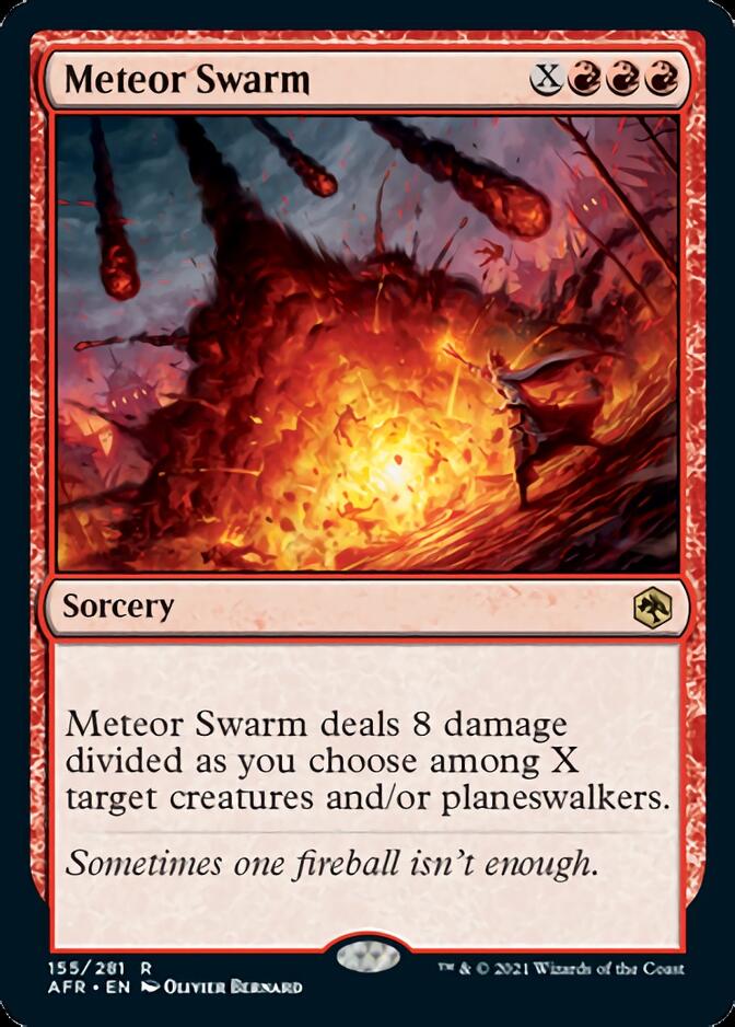 Meteor Swarm [Dungeons & Dragons: Adventures in the Forgotten Realms] Foil