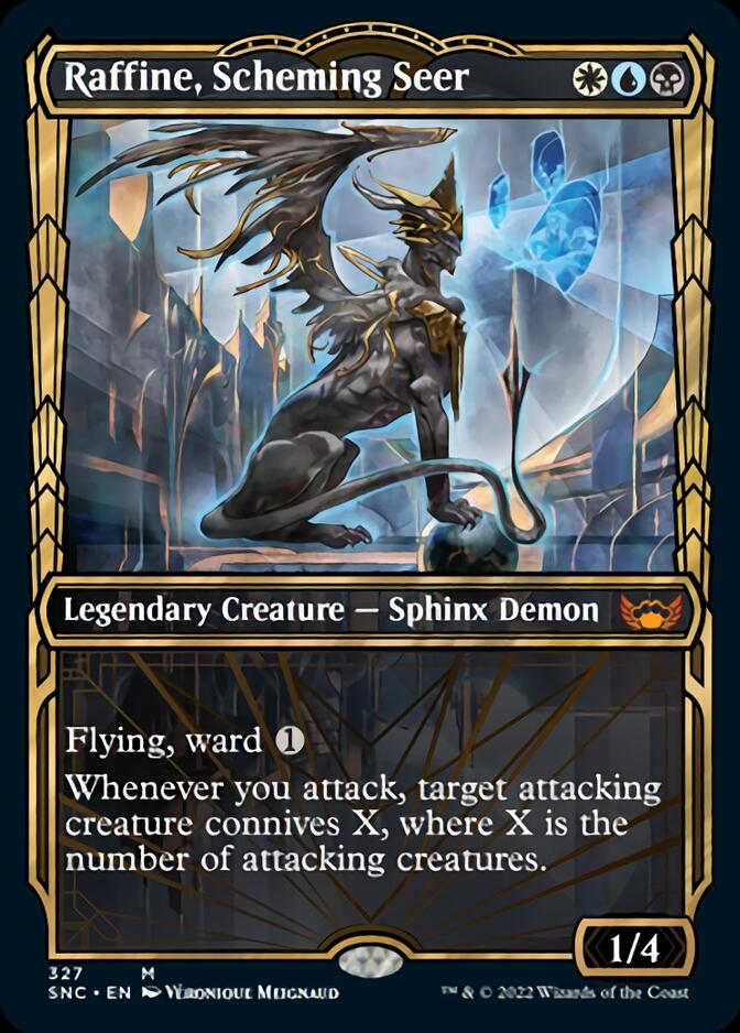 Raffine, Scheming Seer (Showcase Golden Age) [Streets of New Capenna] Foil