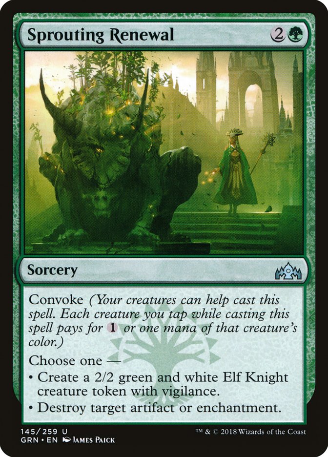 Sprouting Renewal [Guilds of Ravnica] Foil