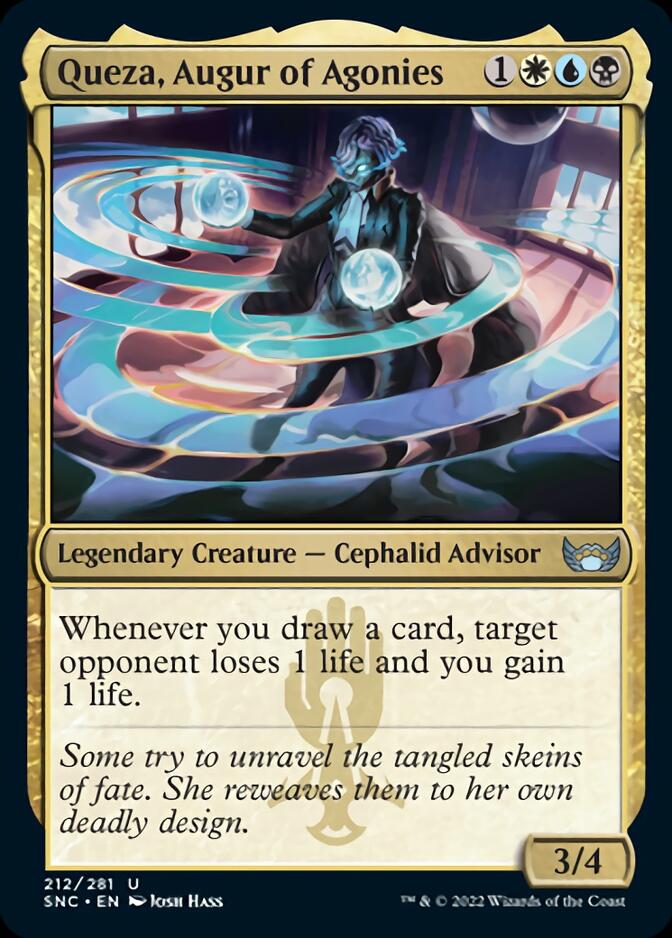 Queza, Augur of Agonies [Streets of New Capenna] Foil