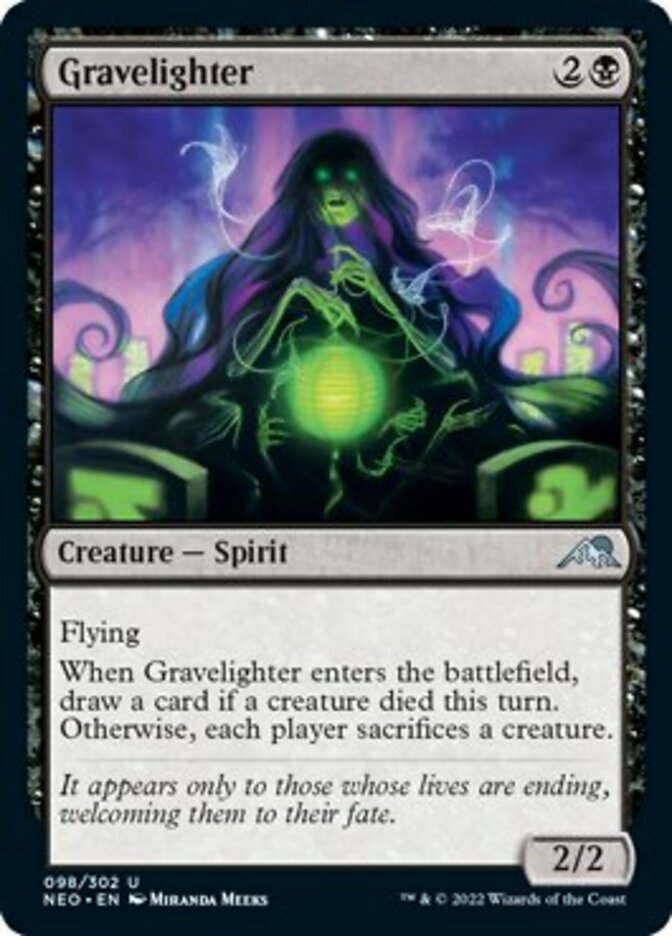 Gravelighter [Kamigawa: Neon Dynasty] Foil