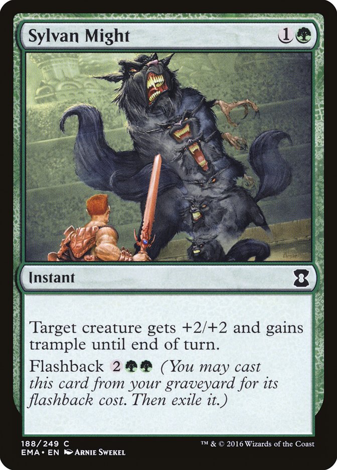 Sylvan Might [Eternal Masters] Foil