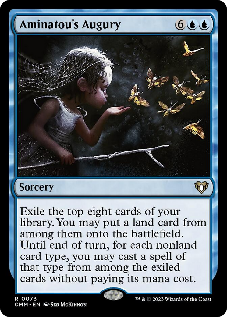 Aminatou's Augury [Commander Masters] Foil