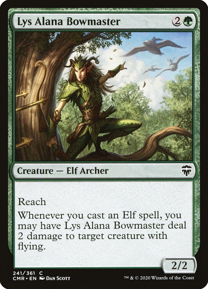Lys Alana Bowmaster [Commander Legends] Foil
