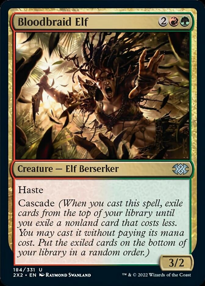 Bloodbraid Elf [Double Masters 2022] Foil