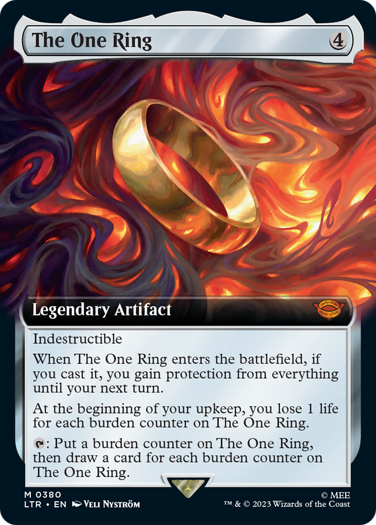 The One Ring (Extended Art) [The Lord of the Rings: Tales of Middle-Earth] Foil