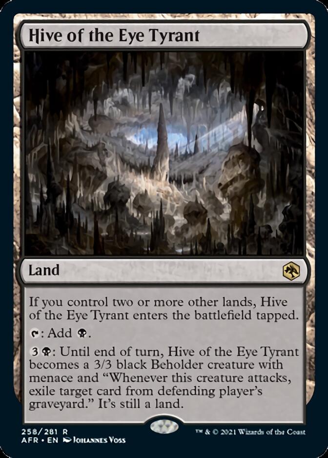 Hive of the Eye Tyrant [Dungeons & Dragons: Adventures in the Forgotten Realms] Foil