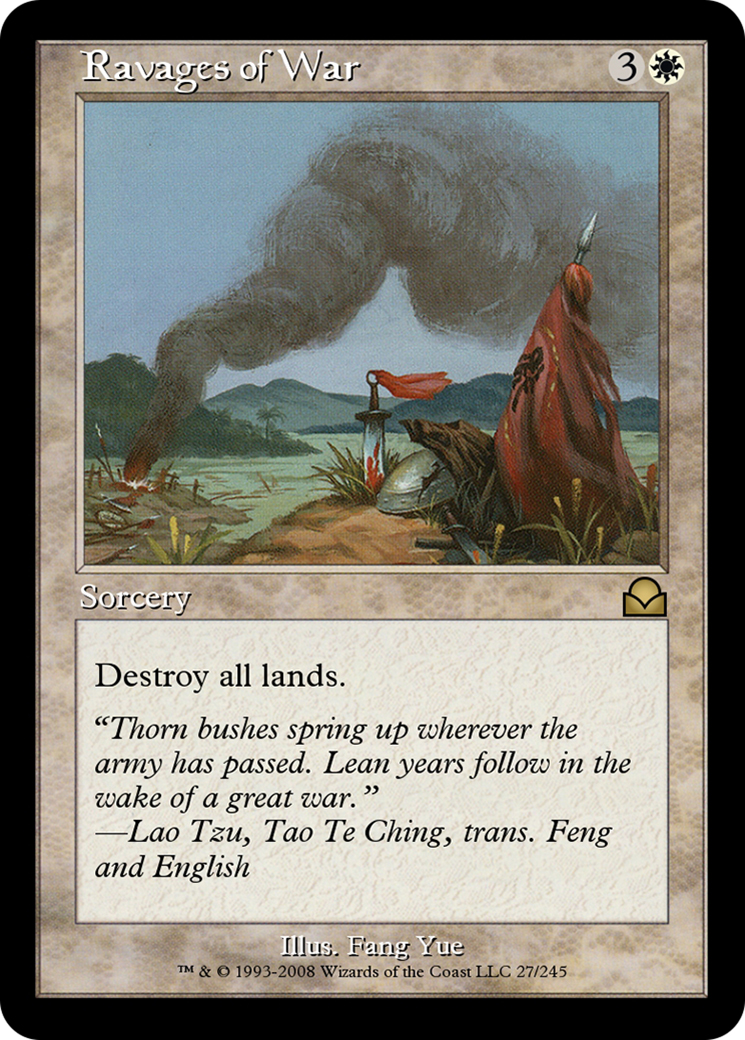 Ravages of War  [Masters Edition II] Foil