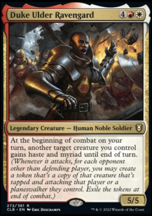 Duke Ulder Ravengard [Commander Legends: Battle for Baldur's Gate] Foil -1