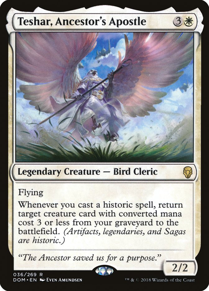 Teshar, Ancestor's Apostle [Dominaria] Foil