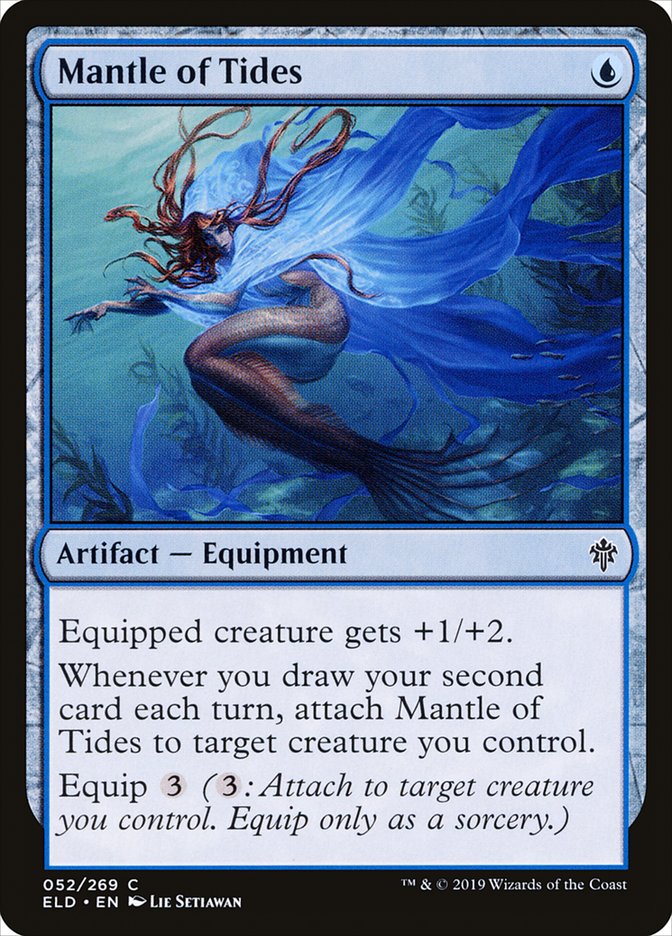 Mantle of Tides [Throne of Eldraine] Foil