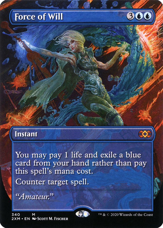 Force of Will (Toppers) [Double Masters] Foil
