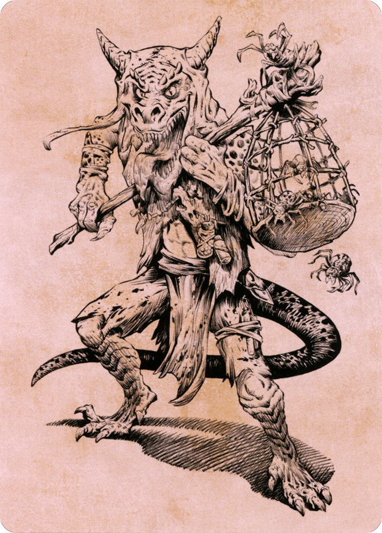 Taunting Kobold // Taunting Kobold  [Battle for Baldur's Gate Art Series] (Borderless)