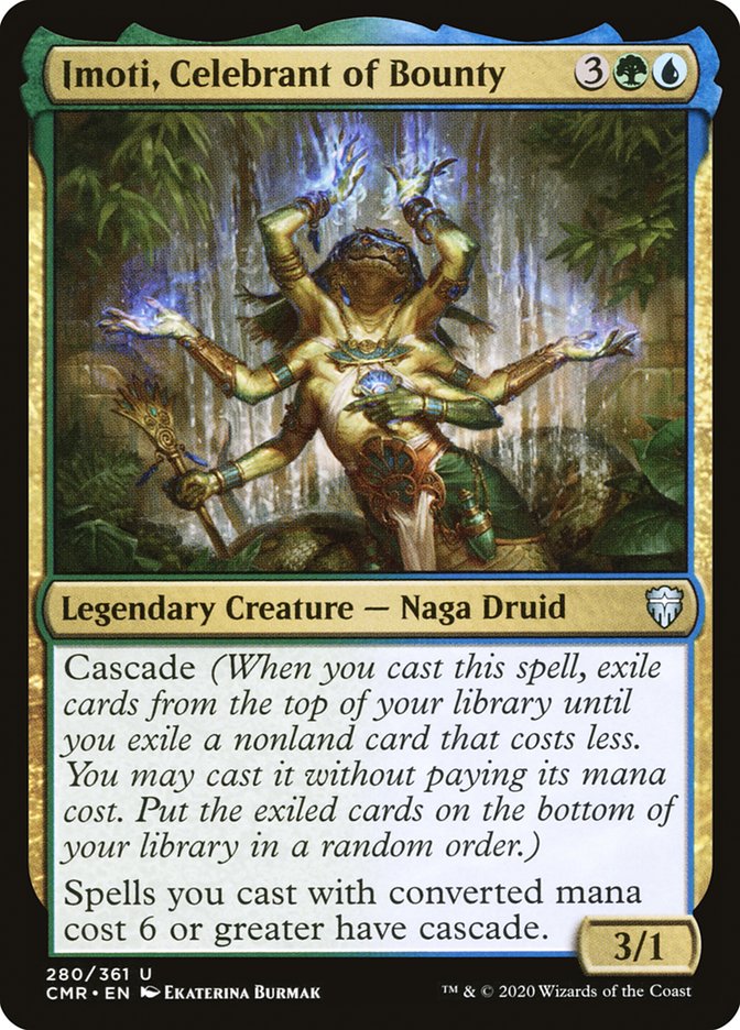 Imoti, Celebrant of Bounty [Commander Legends] Foil