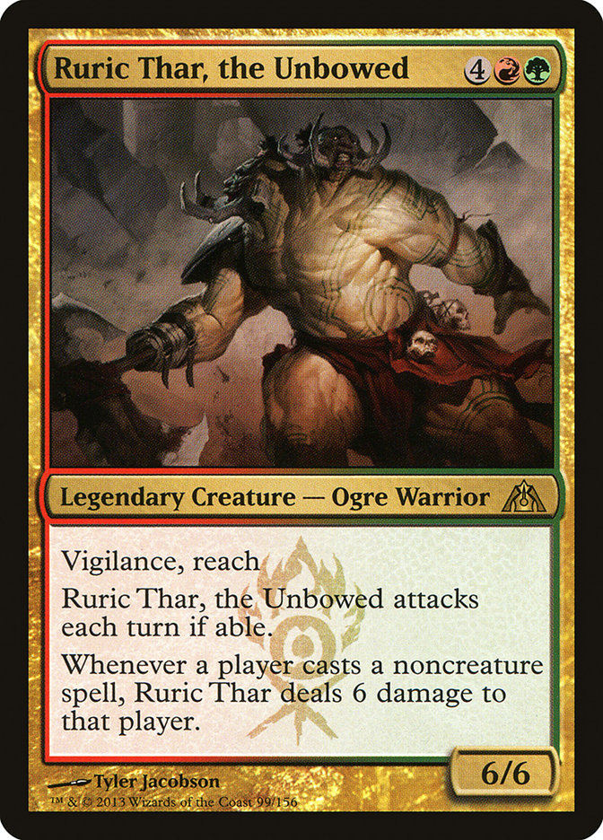 Ruric Thar, the Unbowed [Dragon's Maze] Foil