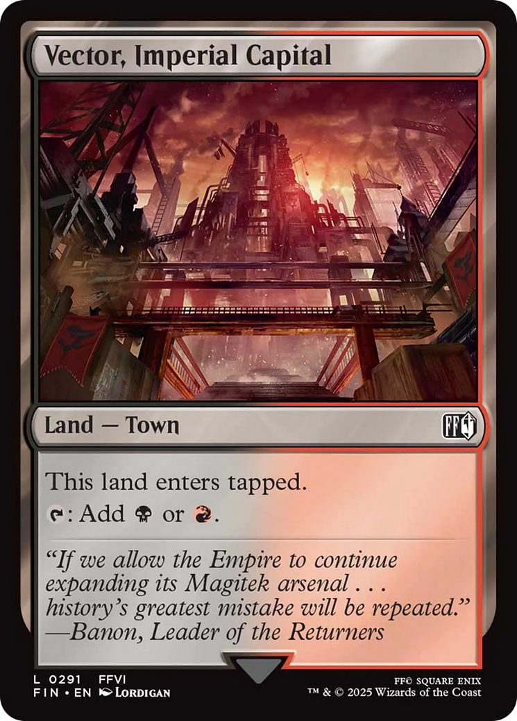 Vector, Imperial Capital [FINAL FANTASY] Foil