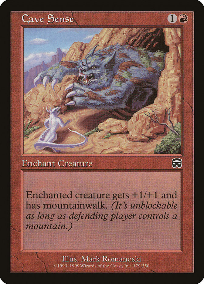 Cave Sense [Mercadian Masques] Foil