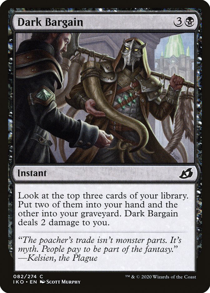 Dark Bargain [Ikoria: Lair of Behemoths] Foil