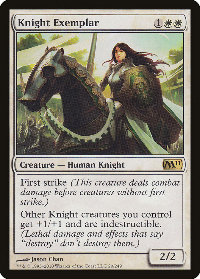 Knight Exemplar [Magic 2011] Foil