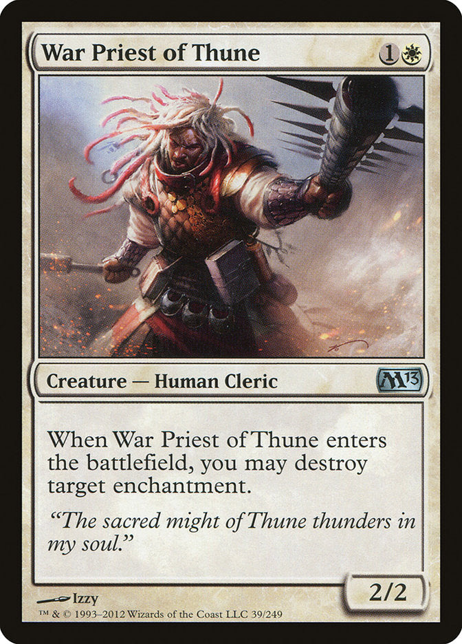 War Priest of Thune [Magic 2013] Foil