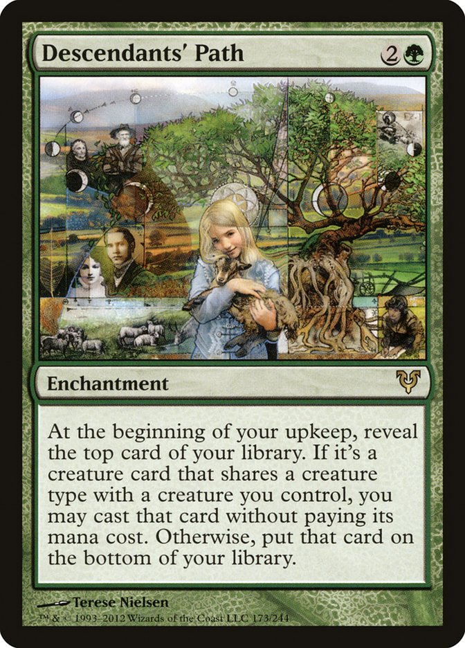 Descendants' Path [Avacyn Restored] Foil