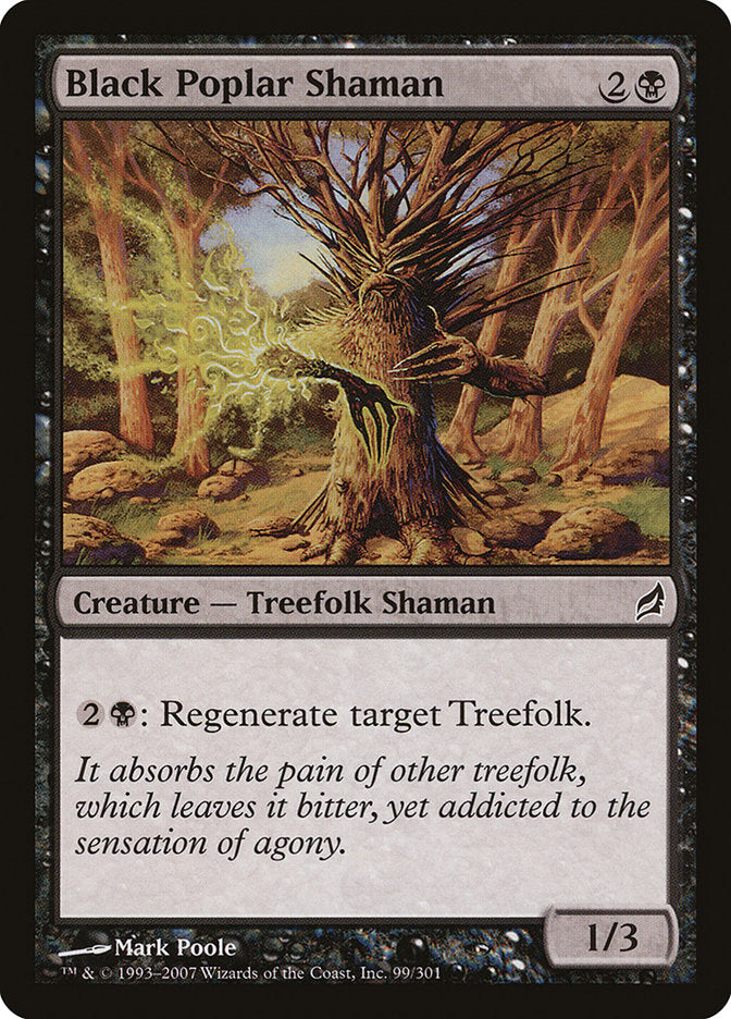 Black Poplar Shaman [Lorwyn] Foil