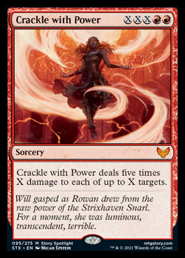 Crackle with Power [Strixhaven: School of Mages] Foil
