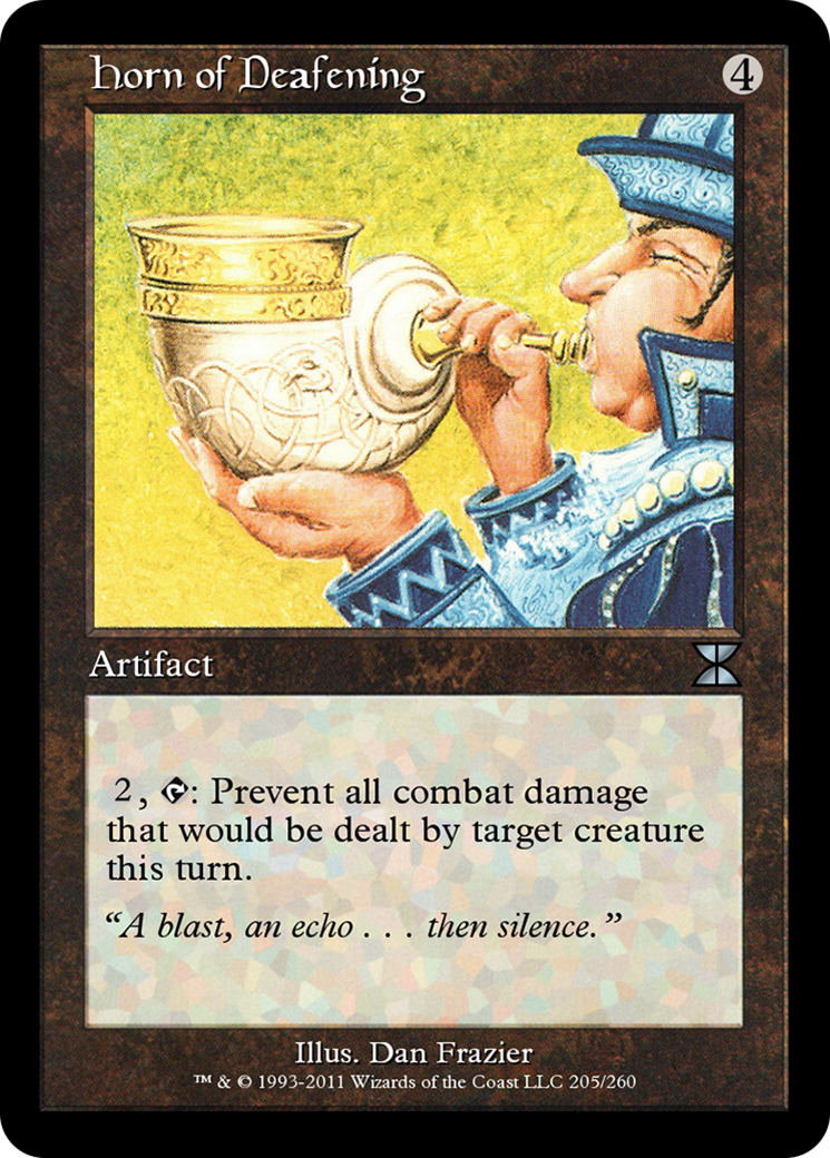 Horn of Deafening  [Masters Edition IV] Foil