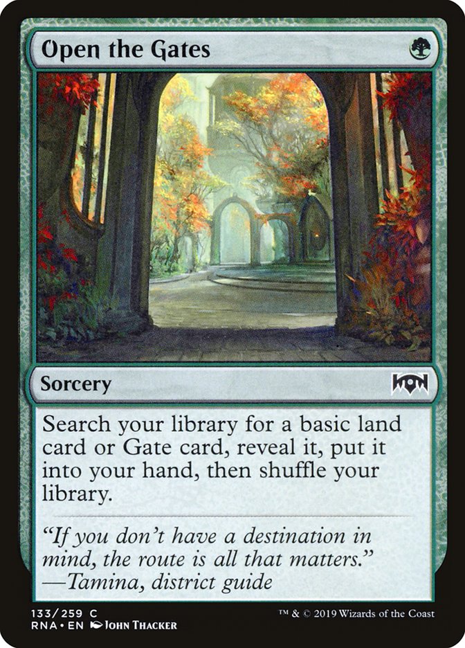 Open the Gates [Ravnica Allegiance] Foil