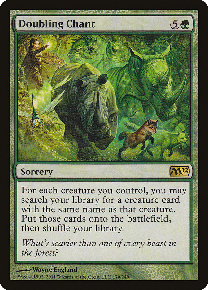 Doubling Chant [Magic 2012] Foil